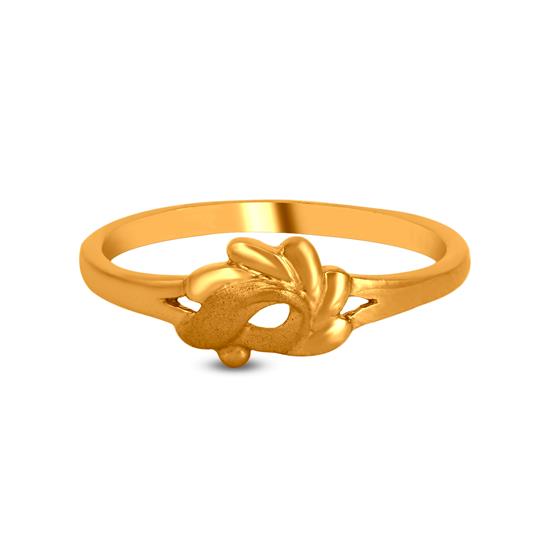 Waves Ring In 22K Gold