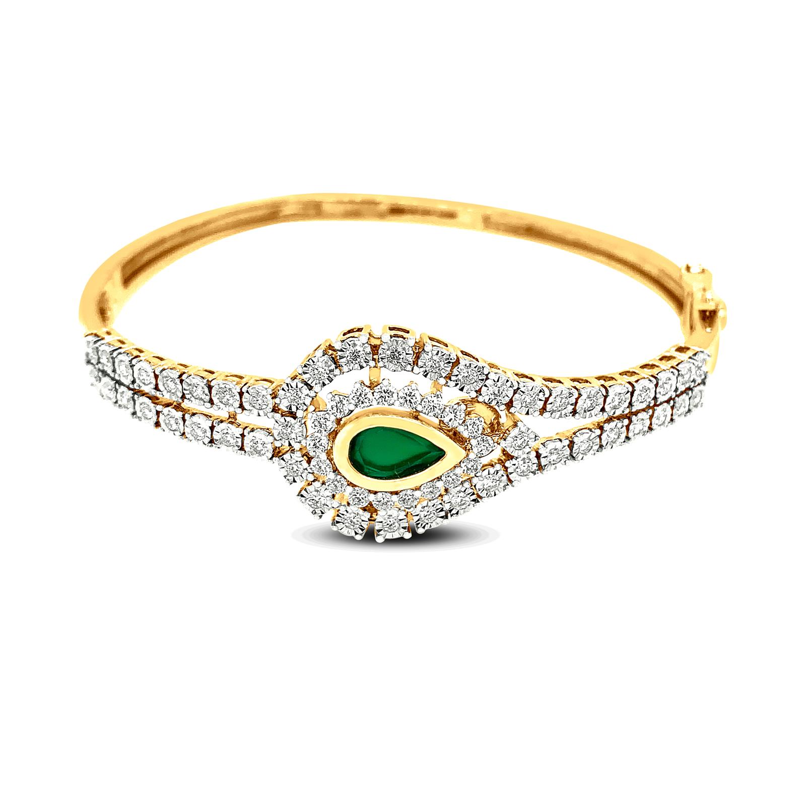 By Bonnie Jewelry  20ct Round Cut Diamond Tennis Bracelet