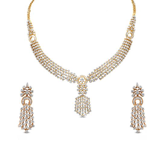 18K White Gold Olive Leaf Luxury Natural Diamond Necklace Wedding birthday  Party Jewelry 100% Quality Assurance - AliExpress