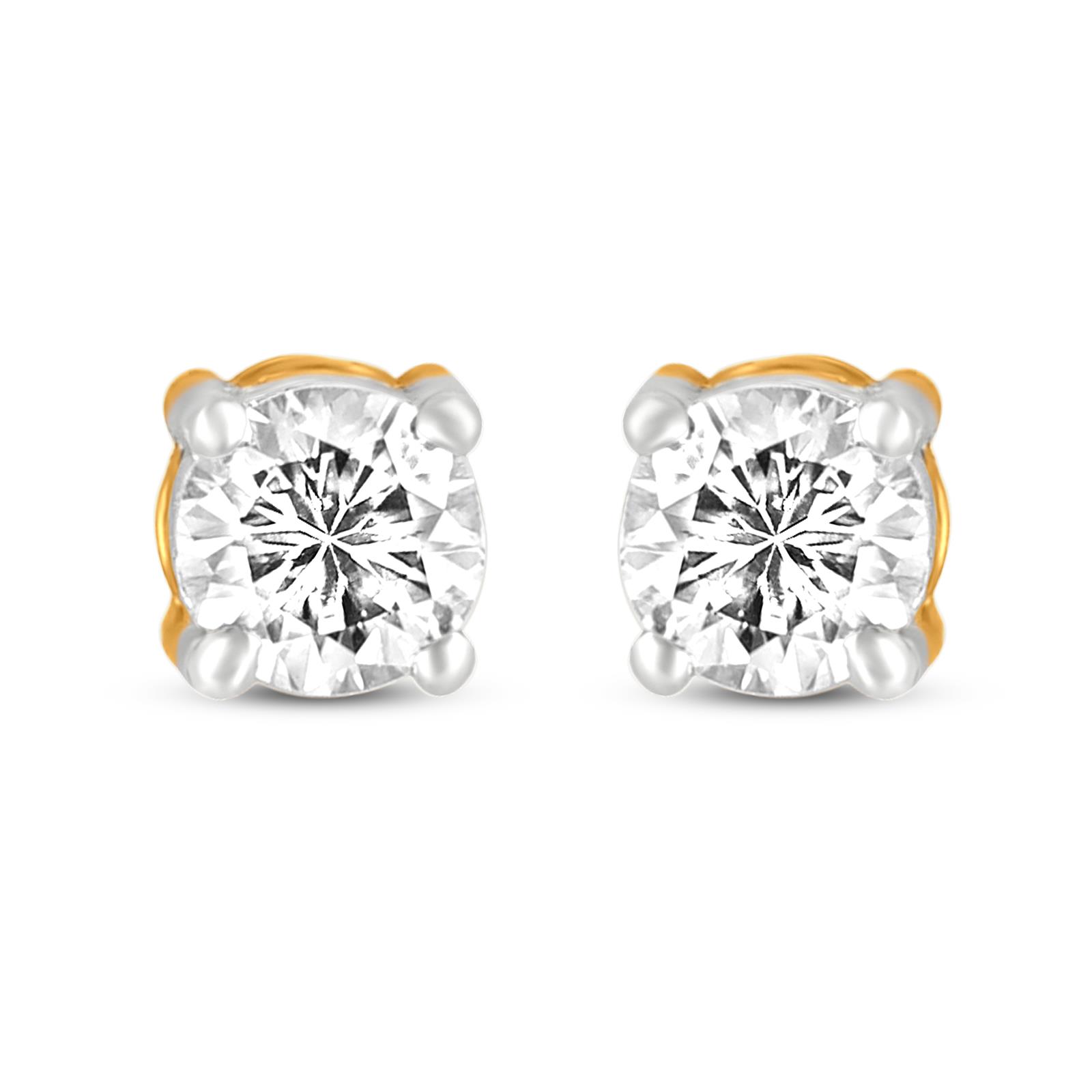 Disney Maleficent Inspired Diamond Earrings 10K Rose Gold 1/4 CTTW |  Enchanted Disney Fine Jewelry