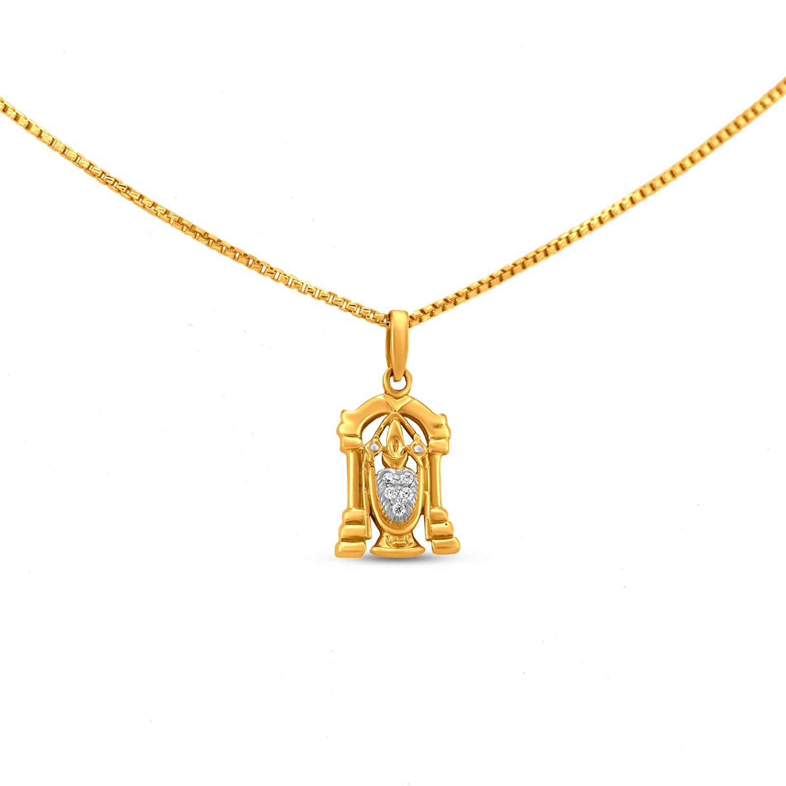 jagannath locket gold