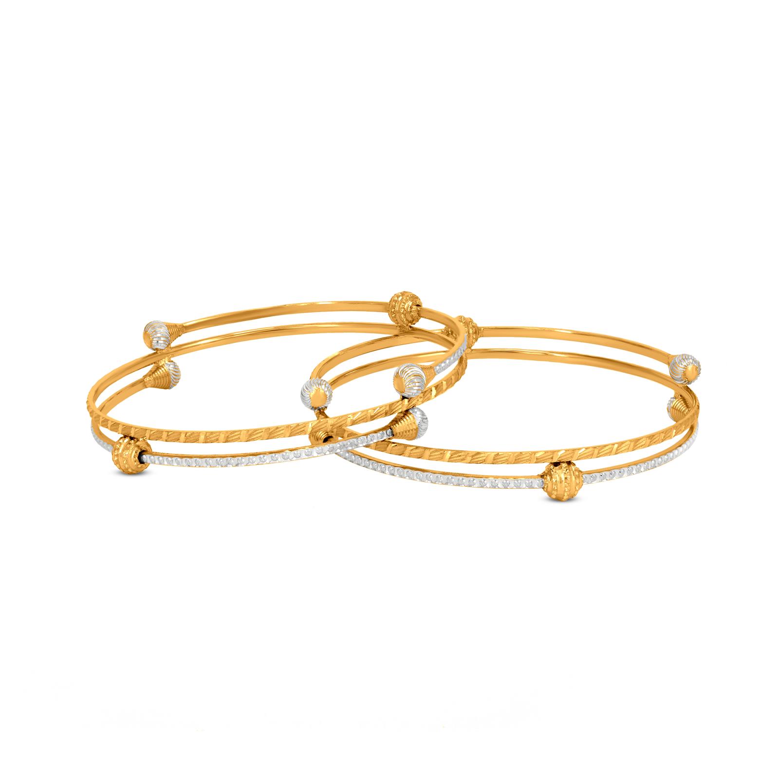 new model bracelet in gold