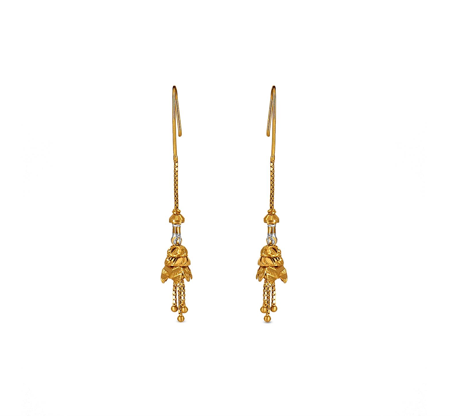 Stunning Collection of Gold Sui Dhaga Earrings