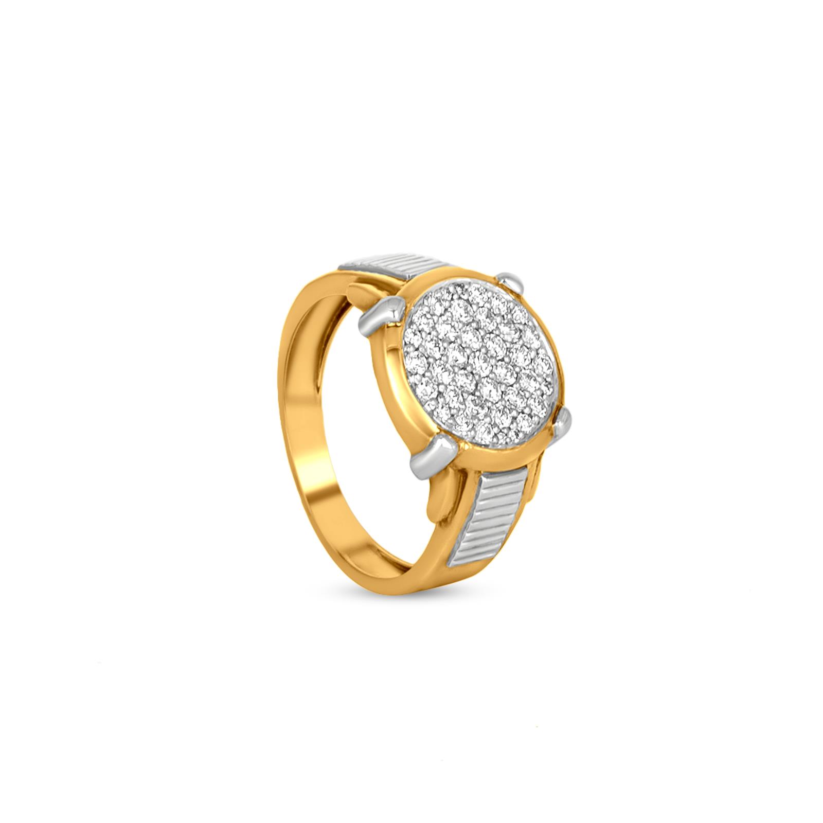 Fascinating Floral 18k Gold + Diamond Ring | Gold diamond rings, 18k yellow  gold ring, Yellow gold rings