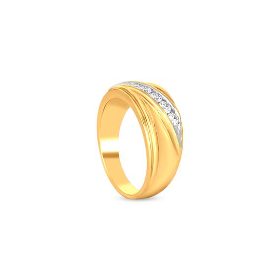 Solid 18K Women's Yellow Gold Etched Ring, 5mm Real Gold Star Ring Size 3 -  12 - Jahda Jewelry Company Custom Gold Rings, Necklaces, Bracelets &  Earrings - Sacramento, California