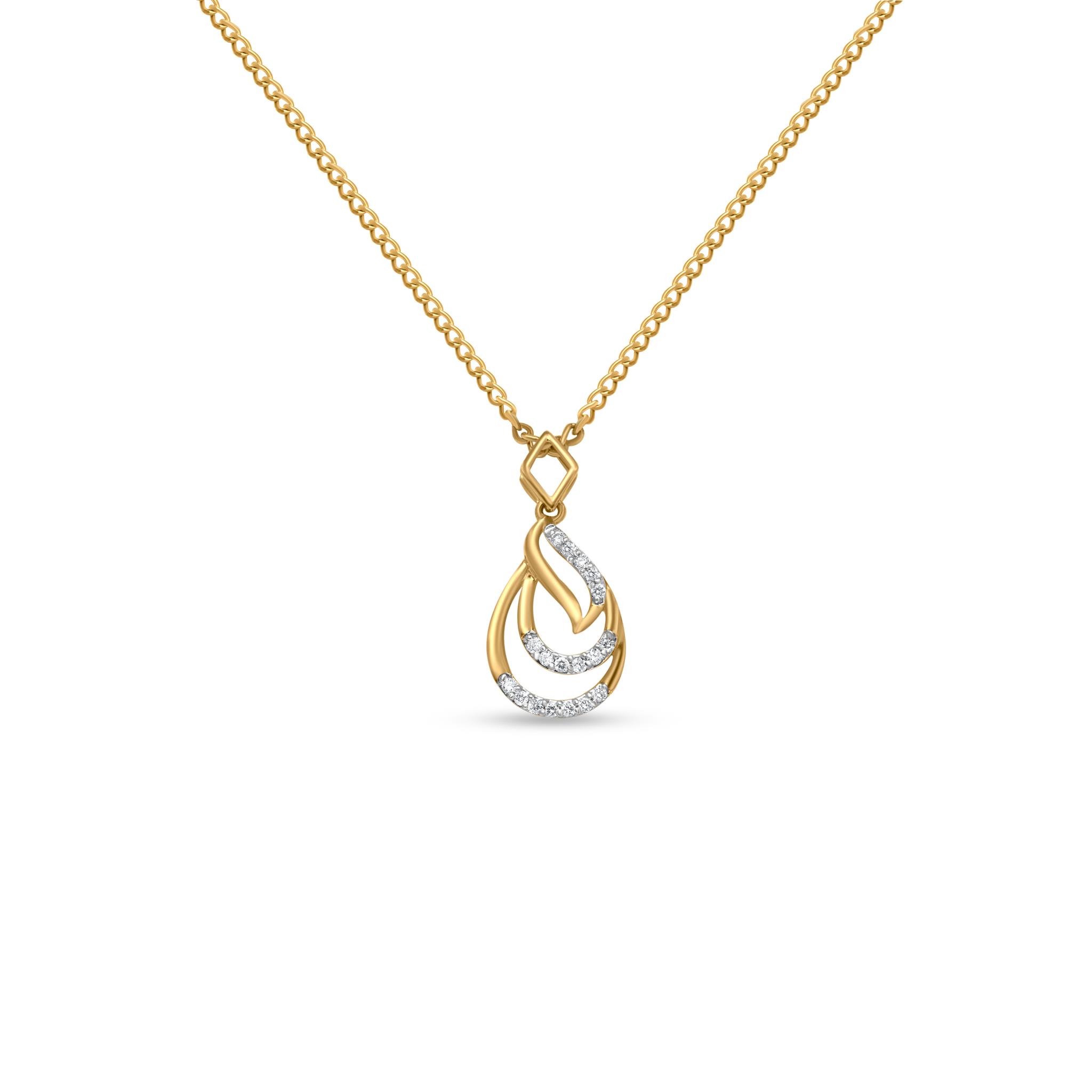 9ct Yellow Gold 1/4 Carat Circle Of Life Diamond Pendant – Shiels Jewellers