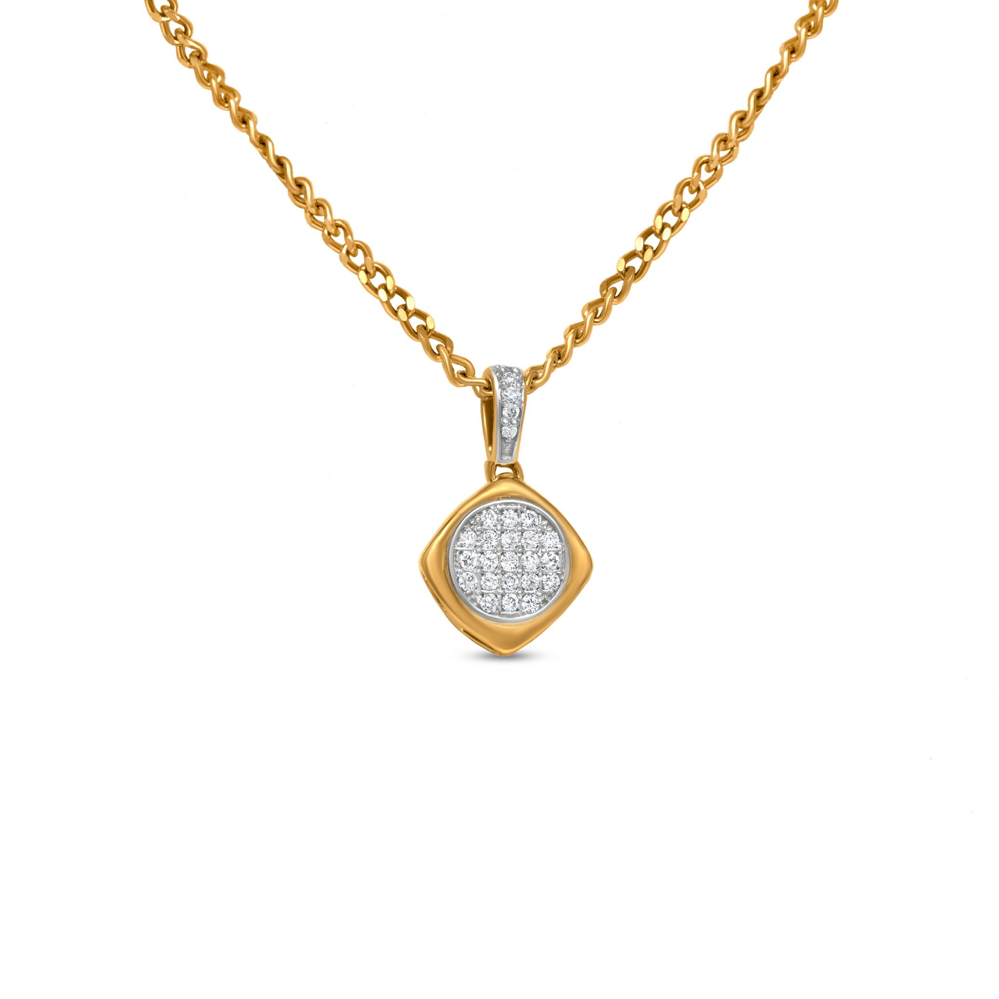 Buy Mia by Tanishq Optimistic Radiance 14k Gold Necklace Online At Best  Price @ Tata CLiQ