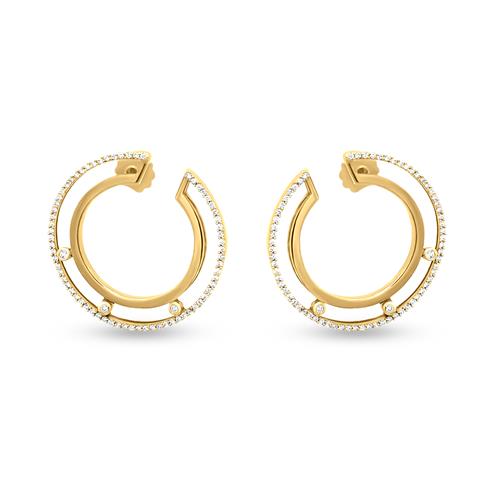 Sophee Hoop Earrings in 18k Gold Vermeil | Kendra Scott